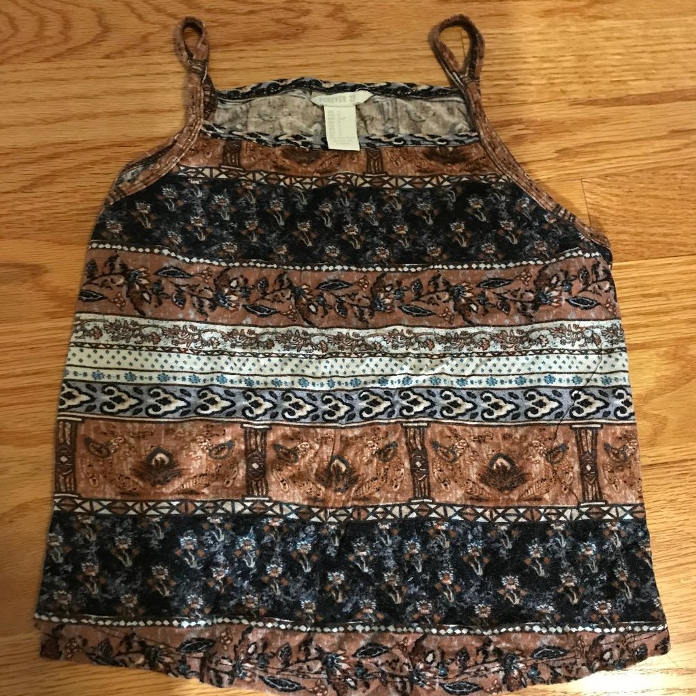 F21 FLOWY TANK TOP